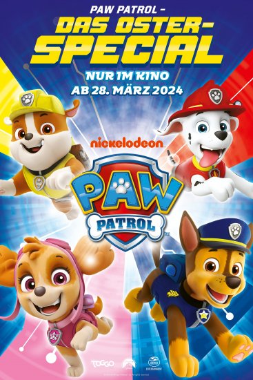Paw Patrol: Das Oster-Special am 31. März und 1. April im Central
